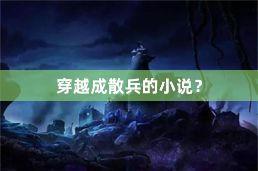 穿越成散兵的小说？