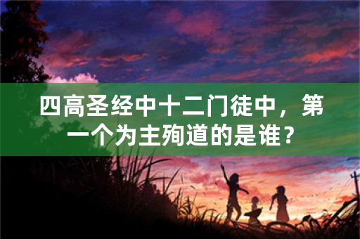 四高圣经中十二门徒中，第一个为主殉道的是谁？