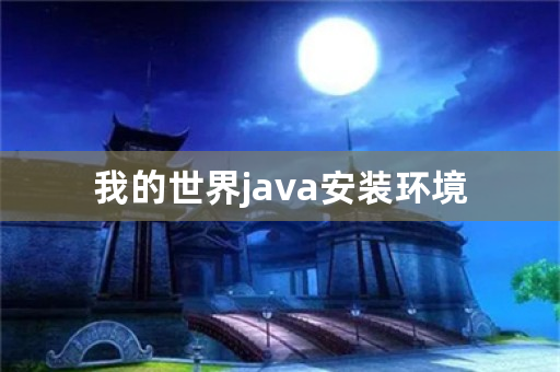 我的世界java安装环境